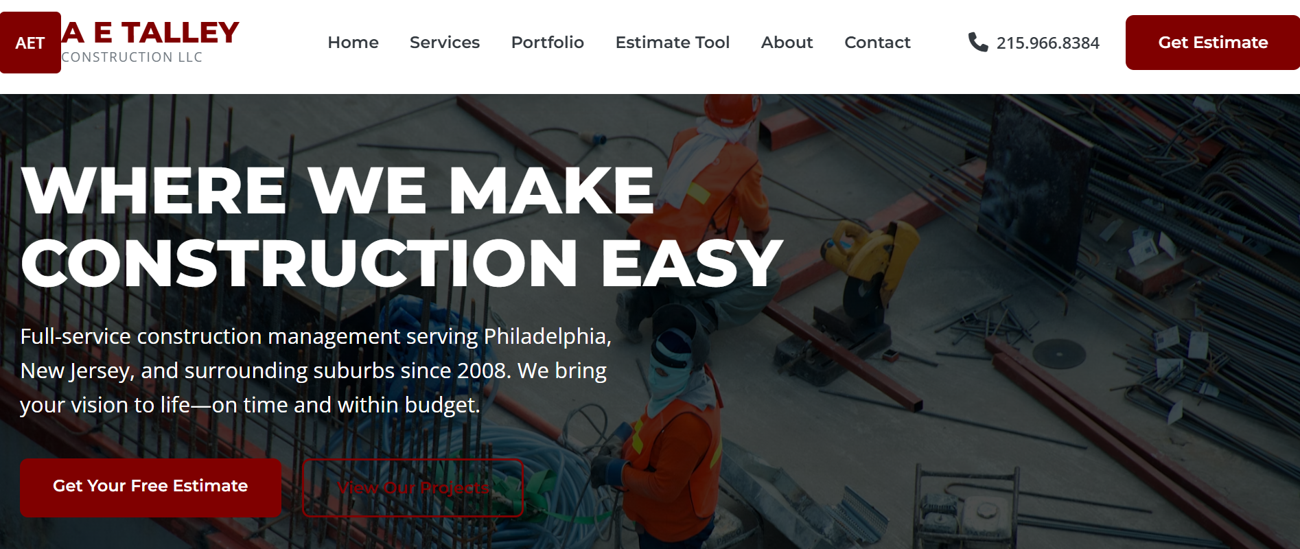 A E Talley Construction Philadelphia renovation