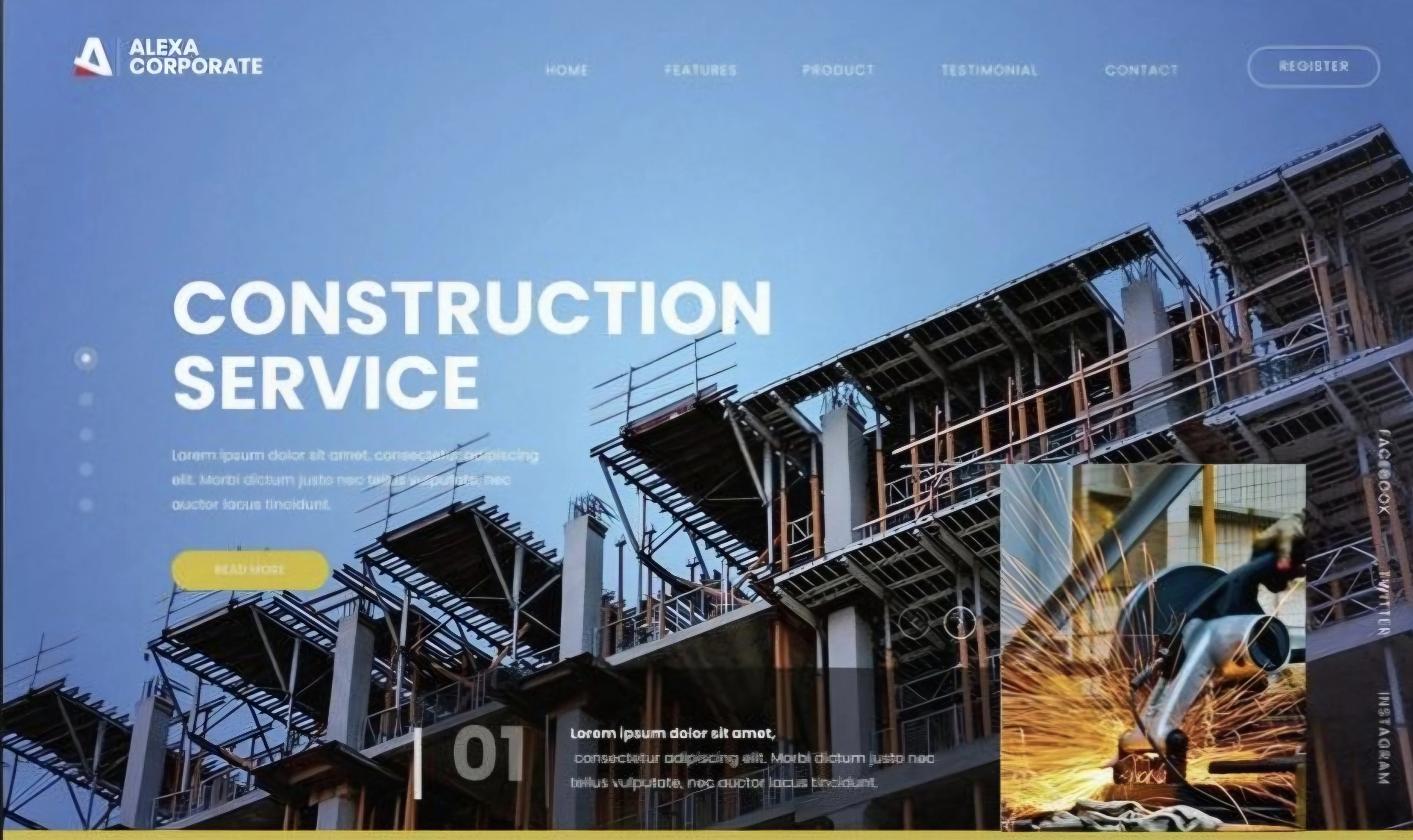 Tender-grade homepage direction for a Johannesburg general contractor