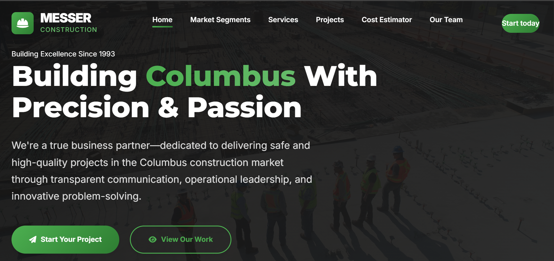 Messer Construction Columbus Ohio commercial building