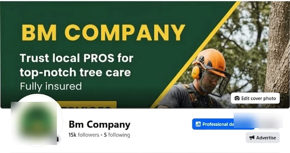 Facebook business page audience proof